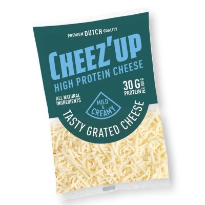 Cheez’up high protein grated cheese